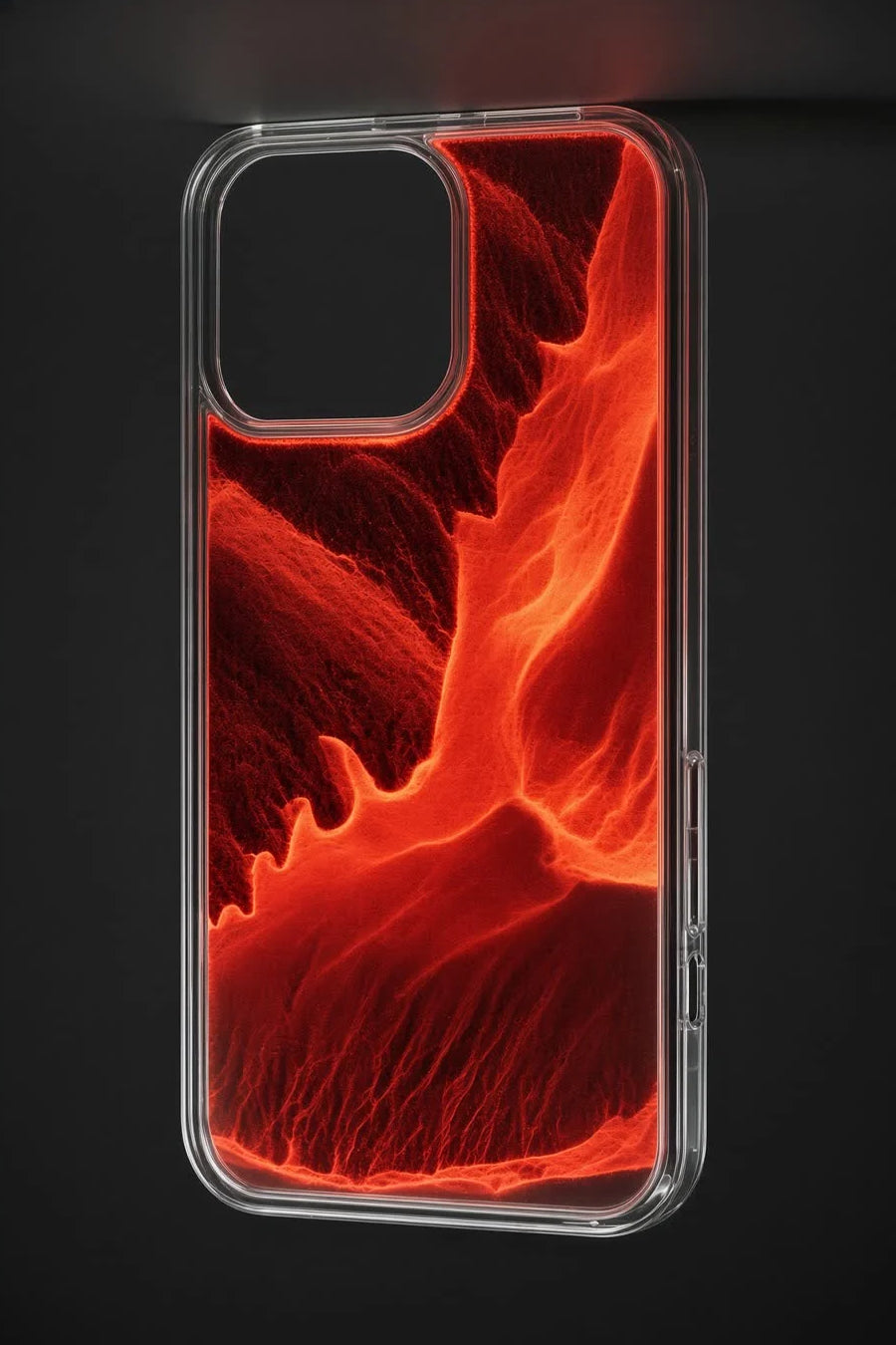 CASEVAULT luminous iPhone case crimson