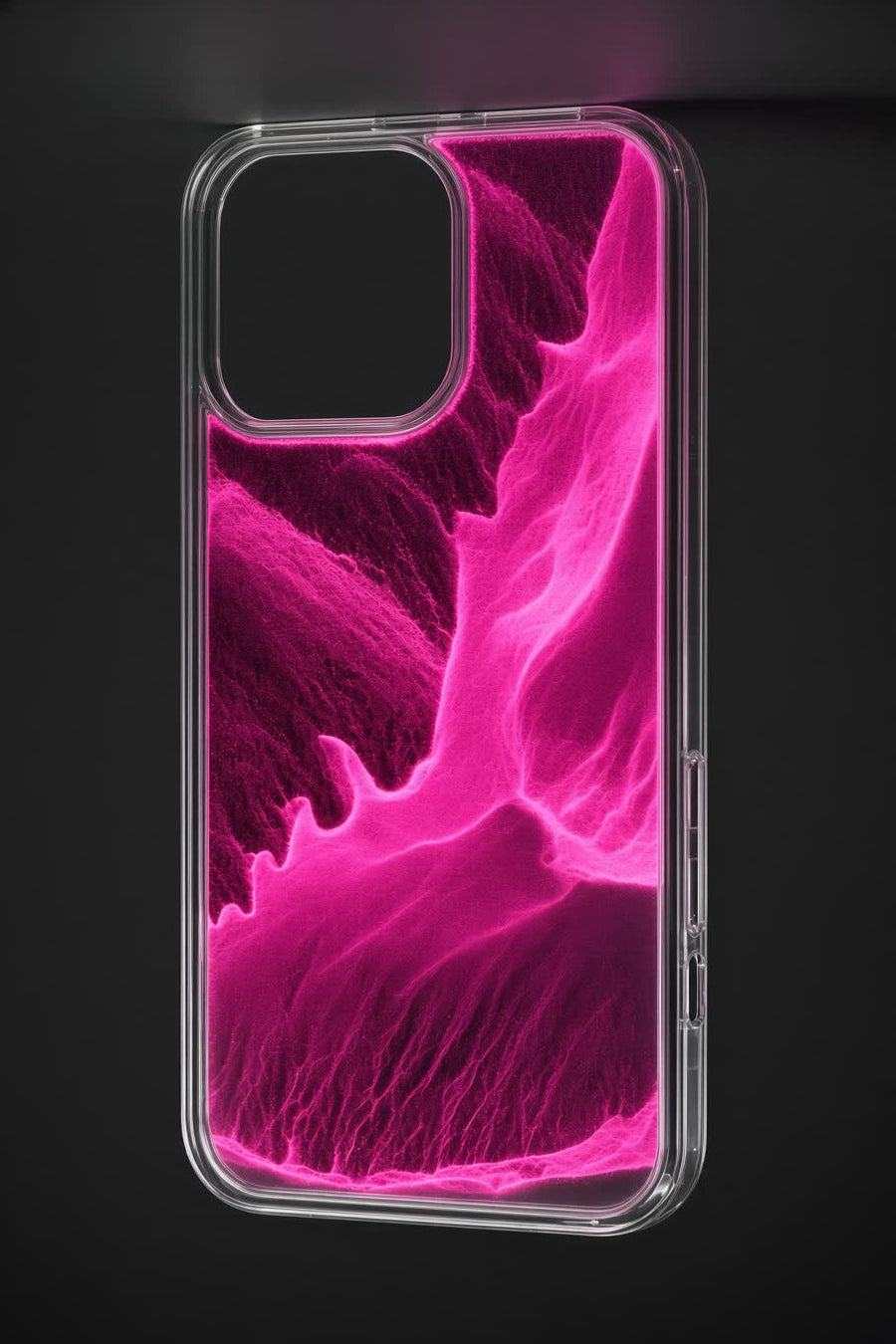 CASEVAULT luminous iPhone case magenta